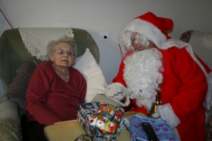 Peggy & Santa