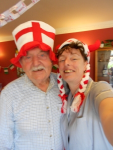 Elaine and Wally have world cup fever