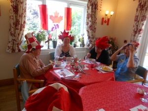 Canada Day lunch is served