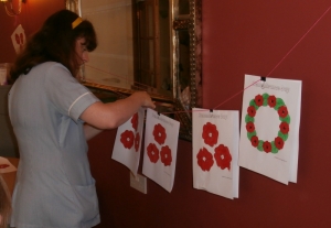 Look at all the poppies drying