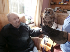 Frank with the Tawney owl