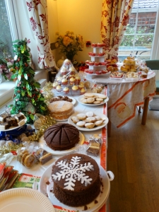 The cake stall