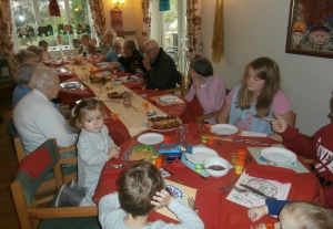 Diwali lunch at Ealing house